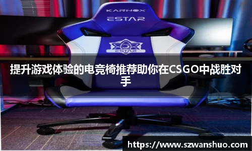 提升游戏体验的电竞椅推荐助你在CSGO中战胜对手